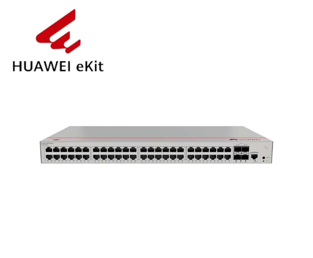 HUAWEI eKit S220-48P4X | Switch Gestionado L2 | 48 Puertos PoE+ | 4 SFP+ 10G | 380W